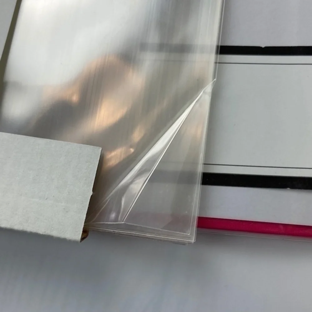 Colorbok Scrapbook 12in x 12in Dark Pink Fabric‎ 10 Top Loading Page Protectors